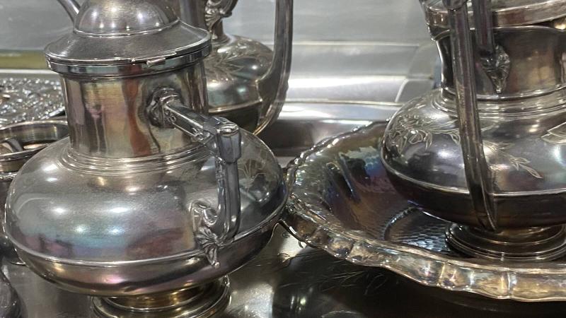 Vender plata en Sevilla — juego de té y café de plata